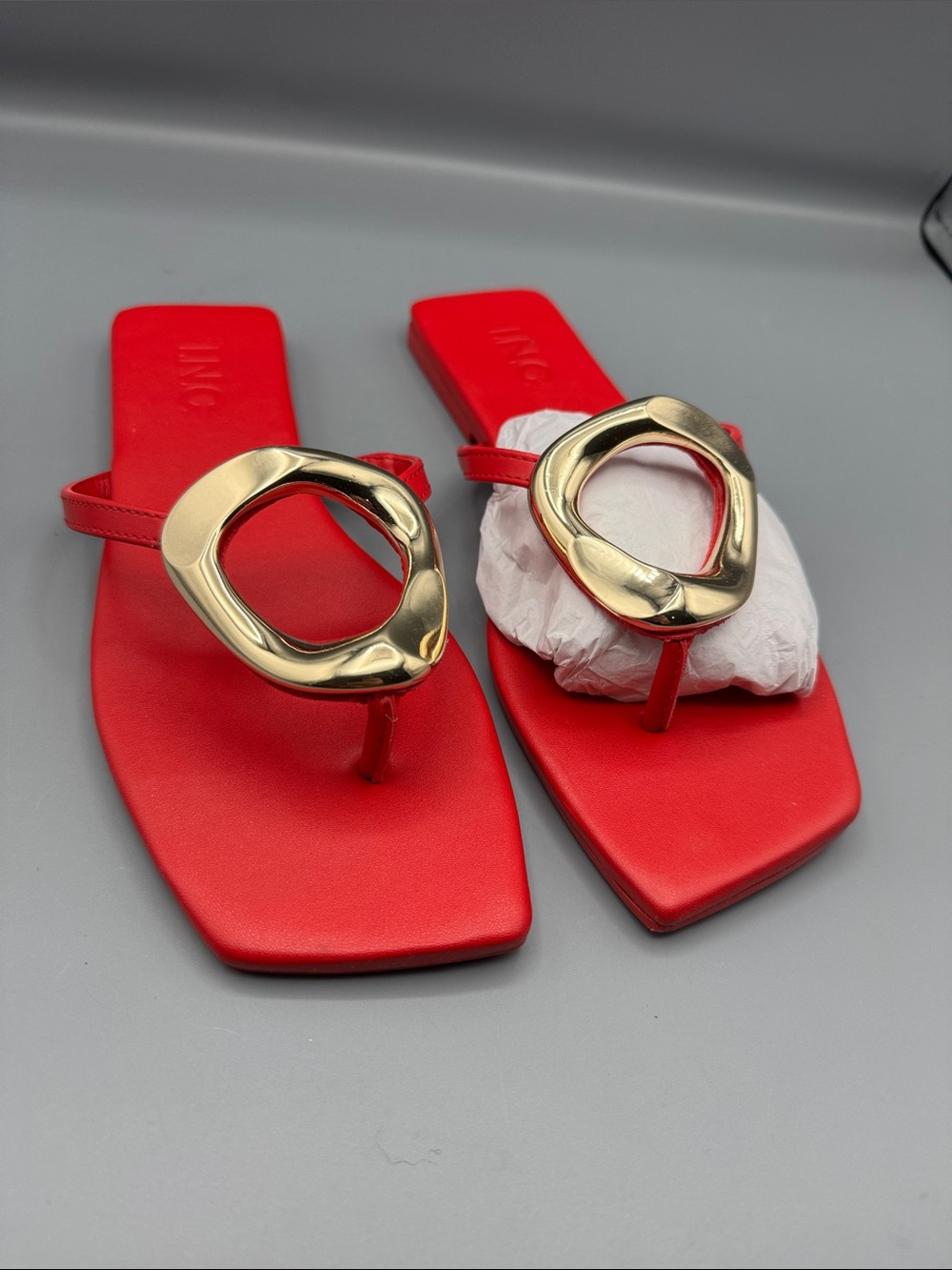 I.N.C Yadira Open-Toe Flat Sandals